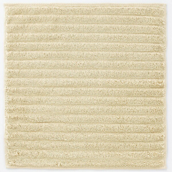 Body Towels - タオル美術館｜Towel Art Museum MiRAi NAMI ウォッシュタオル（約34×35cm） ベージュ