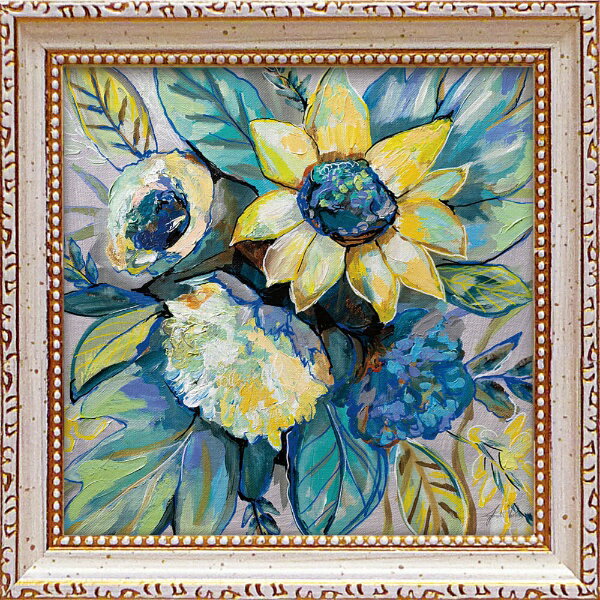 ユーパワー｜YOU POWER ミニゲル アートフレーム ジャネット ヴェルテンテス「セージ アンド サンフラ..