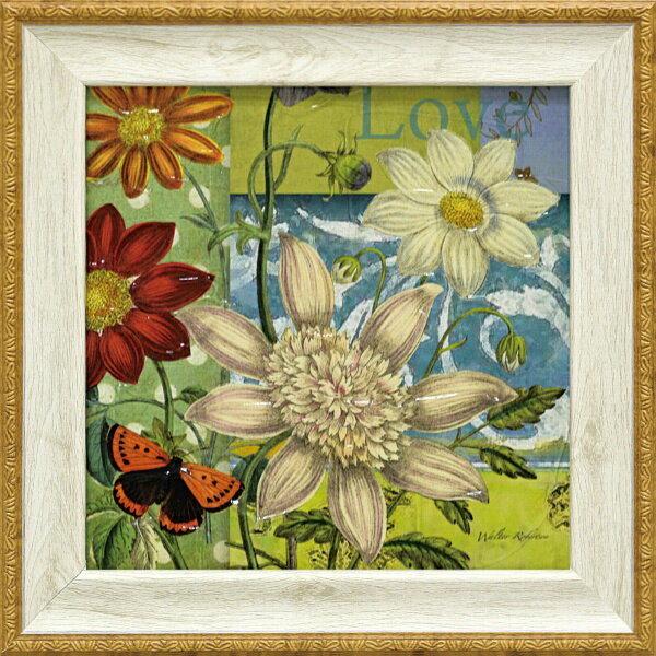 ユーパワー｜YOU POWER ミニゲル アートフレーム ウォルター ロバートソン「ポルカドット デイジー」