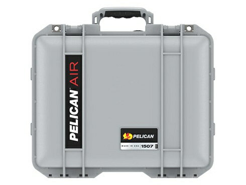 Pelican｜ペリカン PELICAN ペリカン 1507 フォーム付き 24L 42.8cm x 35.8cm x 23.5cm 正規品 保証付き AIRケース シルバー 015070-0001-180