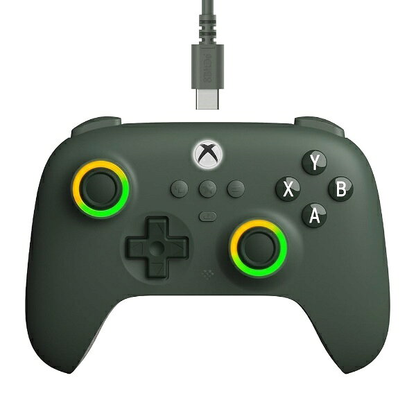 サイバーガジェット｜CYBER Gadget 8BitDo Ultimate C Wired Controller forXbox Dark Green CY-8BDUCWCX-GR【Xbox Series X S/Xbox One/PC】 biccamera-14828444 楽天ビック(ビックカメラ×楽天) パッケージ画像