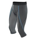 ダイネーゼ|DAINESE メンズ アンダウェア DRY PANTS MAN 3/4(XS/Sサイズ) BLACK/BLUE 49100024