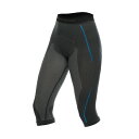 ダイネーゼ|DAINESE レディース アンダウェア DRY PANTS WMN 3/4(XS/Sサイズ) BLACK/BLUE 49100006