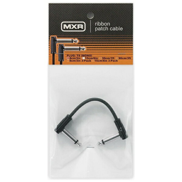 MXR｜エムエックスアール 8cm / 3インチ RIBBON PATCH CABLE パッチケーブル DCPR03