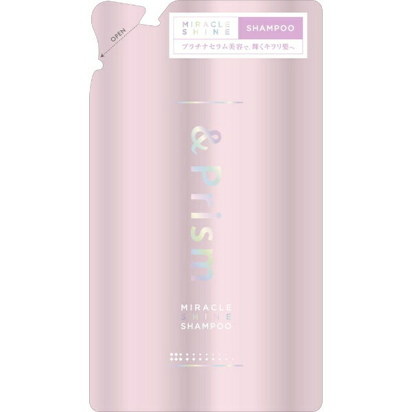 エイチツーオー｜H2O ＆Prism（アンドプリズム）ミラクルシャイン シャンプー つめかえ用 320mL