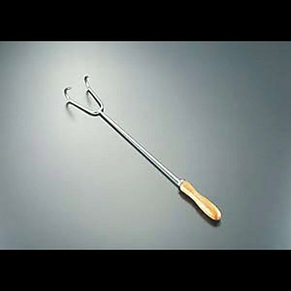 カンダ｜Kanda 木柄ロングフック 2本爪