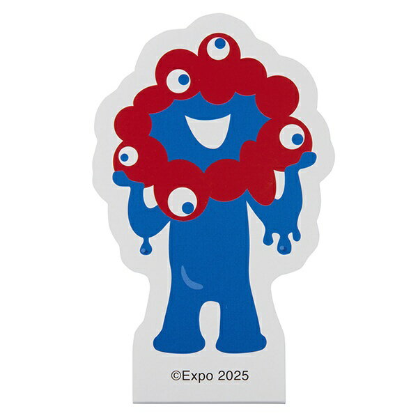 マッス｜MASS EXPO2025 メモ帳 ミャクミャク 01のサムネイル