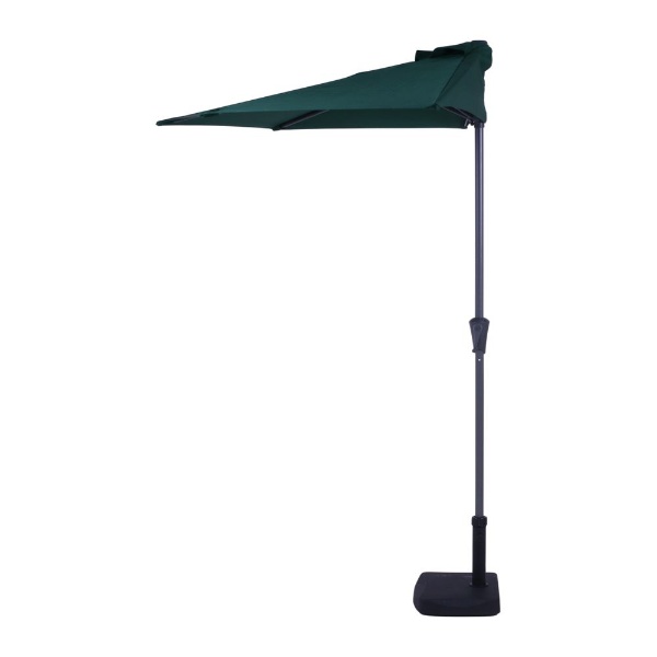 【エントリーでポイント最大3倍｜12/1迄】 不二貿易｜Fuji Boeki 半円パラソル グリーン グリーン