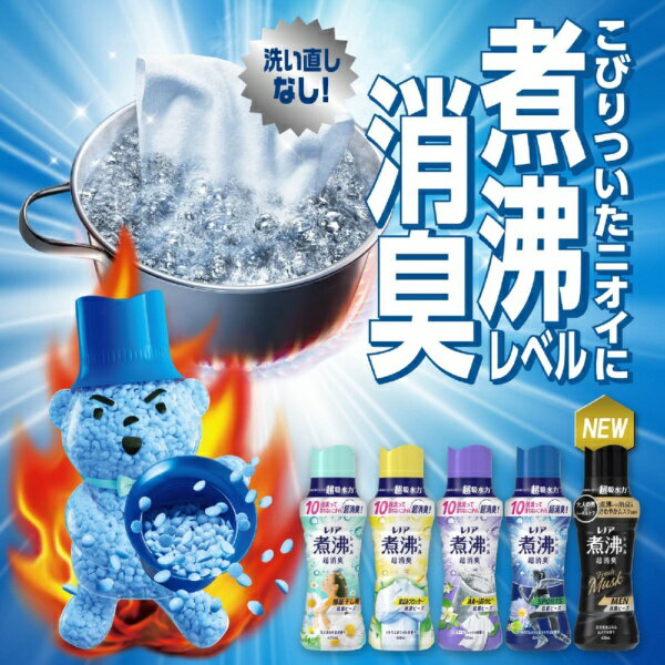 P&G｜ピーアンドジー レノア　柔軟剤　煮沸レベル　消臭抗菌ビーズ　花とおひさま...