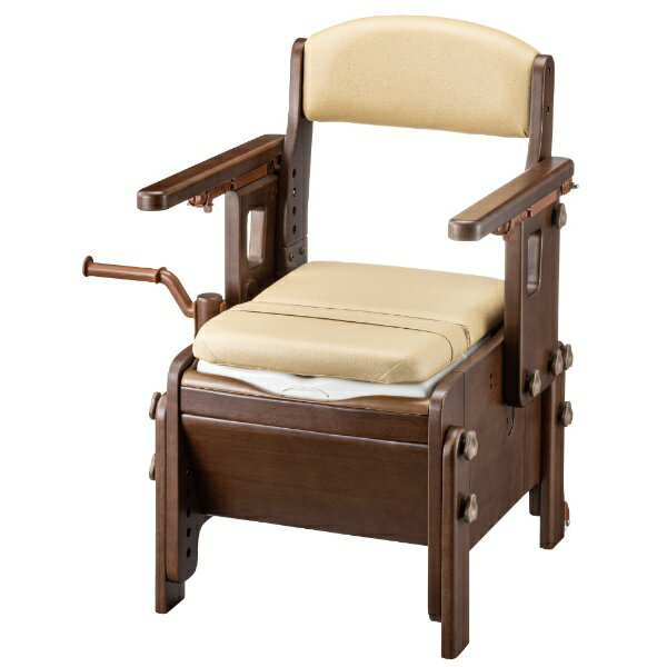 アロン化成｜ARONKASEI ポータブルトイレ 家具調スマートトイレNEO はねあげ 【ソフト便座】