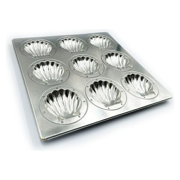 Sheet Pans - 松永製作所 SV ホタテ天板9P 9P L シリコン シルバー 2408027