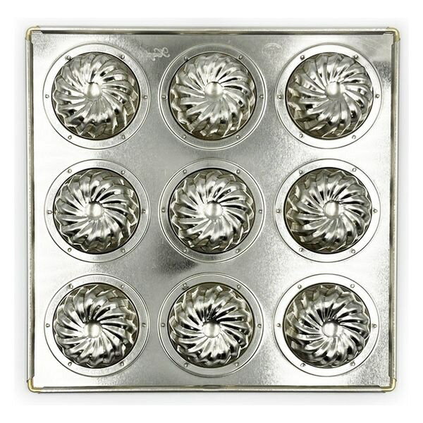 松永製作所 87 シルバ-プティクグロフ天板9P シルバー MS187 2