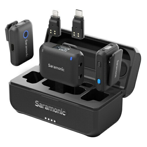 SARAMONICå˥å 2.4GHz 磻쥹ޥƥ 4-in-1 Wireless Microphone System2桦1桦ŷѼǼܥå° Blink500 B2+