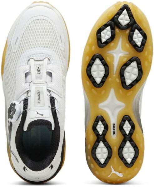 【エントリーで最大全額ポイント還元｜11/5迄】 プーマ｜PUMA ゴルフシューズ シャドウキャットニトロ WMNS ディスク PUMA White-PUMA Black-Gum 31083304 [レディース /23.0cm]