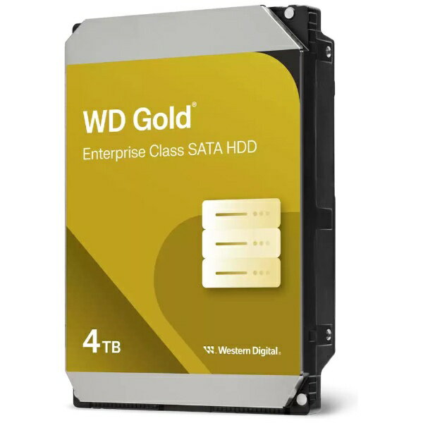 WESTERN DIGITAL｜ウェスタン デジタル WD4004FRYZ 内蔵HDD SATA接続 WD Gold(256MB) 4TB /3.5インチ