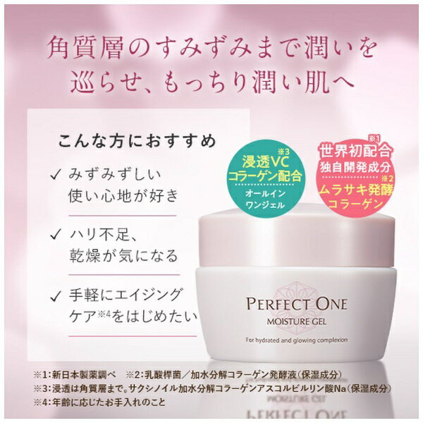 新日本製薬｜Shinnihonseiyaku パーフェクトワン モイスチャージェルd 75g