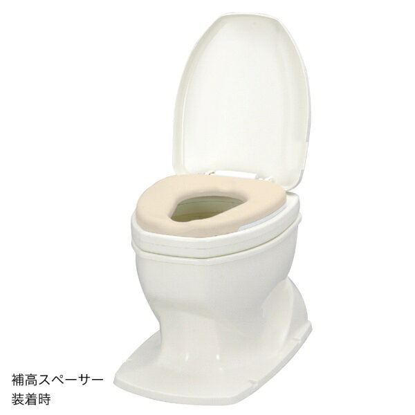 楽天ビック(ビックカメラ×楽天)のアロン化成｜ARONKASEI 洋式便器 サニタリエースOD 据置式 【ソフト便座・補高♯8】｜アングル3
