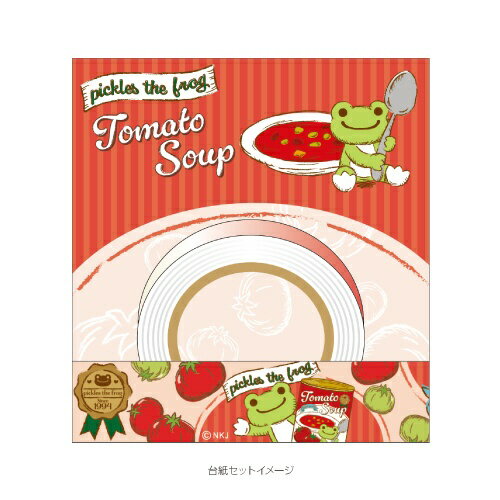JM｜ジェイ・エム マスキングテープ かえるのピクルス トマトスープ PCMT07 【代金引換配送不可】