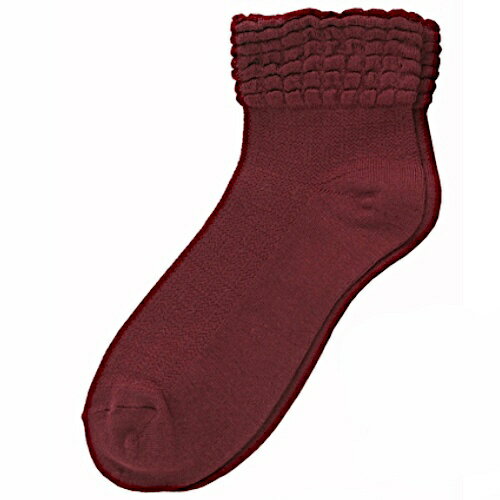 神戸生絲｜KOBE KIITO 靴下 3222Hゴム無しソックス 婦人 綿混 【春・夏】 エンジ