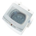 買替えで3000pt進呈(5/30まで)【無料延長保証】 AQUA|アクア 全自動洗濯機 AQW-V8RBK-W [洗濯8.0kg /乾燥3.0kg /簡易乾燥...