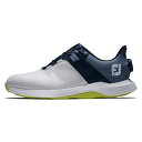 フットジョイ|FootJoy ゴルフシューズ MEN’S FJ プロライト BOA ホワイト×ネイビー 56926 W095 [メンズ /27.5cm /幅:W...