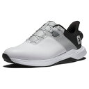 フットジョイ|FootJoy ゴルフシューズ MEN’S FJ プロライト BOA ホワイト×ブラック×グレー 56938 W095 [メンズ /27.5cm ...