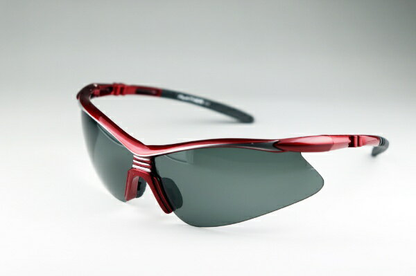 ERICA OPTICAL|エリカ オプチカル EYE CARE FEATHER01 (スクエアシェイプ) レッド / グレー偏光レンズ