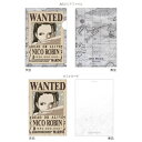 JM|ジェイ・エム A6クリアファイル&ポストカードセット ONE PIECE 新手配書 ロビン OP24TPC07