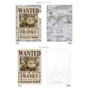 JM|ジェイ・エム A6クリアファイル&ポストカードセット ONE PIECE 新手配書 フランキー OP24TPC08