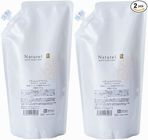 Skin Care - 日本健康美容開発｜Japanese healthy beauty development ナチュレルSP ゲルクリームPLUS ツイン 詰替 600g×2