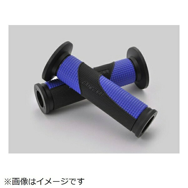 力の入れやすいテーパード形状内側に向かって細くなるテーパー形状のグリップ。表面のピラミッドはライダーが直接触れる部分の山を小さくすることで指のかかりを良くしています。・エンド貫通・Φ22.2ハンドル用※確実に取り付けるため、グリップボンドを使用してください。セーフティワイヤーを併用すると、より効果的です。※純正スロットルスリーブがリブ付構造の車両はリブを削ってください。