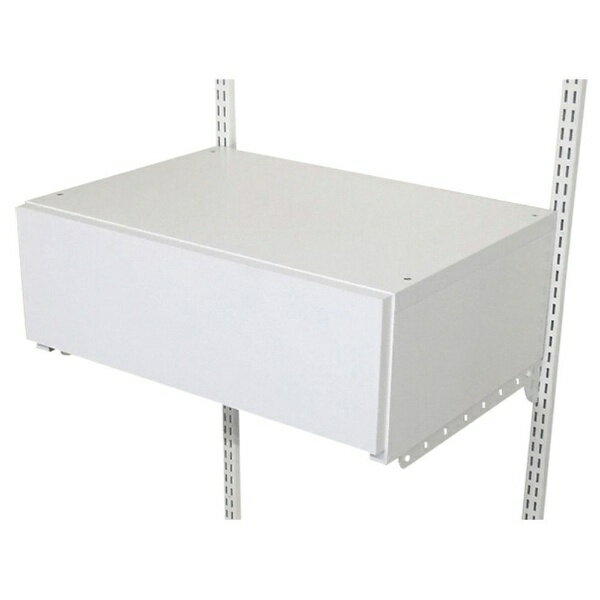 藤山|FUJIYAMA ブラケットセット 引出BOX1段 Fitrack(フィットラック) ホワイト BHB1F60L