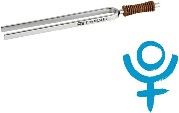 ■MEINL PLANETARY TUNED TUNING FORKMEINL プラネタリーチューンド・チューニングフォークは、ハンスクスト（宇宙オクターブ）の計算を使用して作られ、太陽、月、惑星の周波数に一致します。-TF-PL-は、冥王星が対応する周波数を生成するように調整されています。治療用途で使用するために設計されています。・熟練した職人による手作りのチューニングフォーク・高品質のニッケルメッキ鋼・人間工学に基づいた形状のコルクハンドル・チューニング：140.64Hz