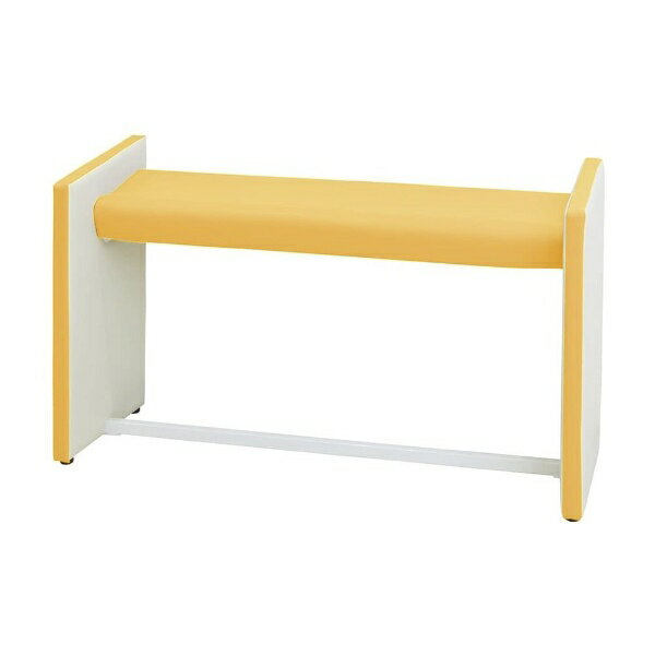 マツヨシ｜Matsuyoshi 待合室用ハイチェア MY-MHH12 W1200MM 25-3296-01 マスタードイエロー