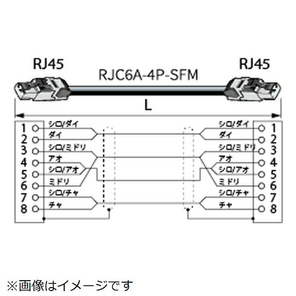 CANARE｜カナレ電気 30m 移動用LANケーブル（カテゴリ6A） RJ45 - RJ45 ブラック ETC6A-30-T [カテゴリー6A /スタンダード]