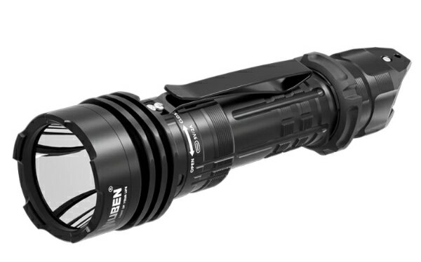 WUBEN｜ウーベン 高輝度トーチライト　2000lm　ブラック T1-WU [LED /充電式 /防水対応]