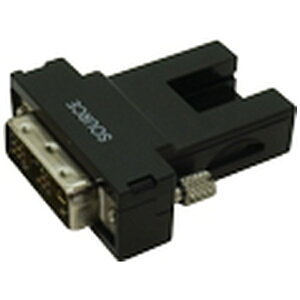 CANARE|カナレ電気 着脱式 光ファイバ HDMIケーブル用 サブコネクタ 出力機器( ソース )側 ブラック DCON-DVT