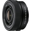 【エントリー最大5倍|対象ユーザー限定 5/18迄】 SONY|ソニー カメラレンズ E PZ 16-50mm F3.5-5.6 OSS II SELP1650...