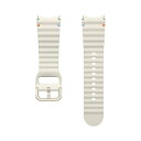 GALAXY|ギャラクシー 【サムスンGalaxy純正】Galaxy Watch7 Sport Band (S/M) Samsung(サムスン) Cream ET-SNL30SWEGJP