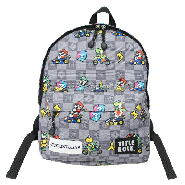 ファインプラス｜FINE PLUS マリオカート KIDS レーシング リュック TITLE ROLE BLACK 20759045