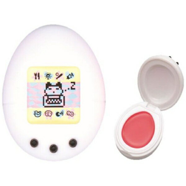 BANDAI｜バンダイ たまごっち リップ＆チーク 初代たまごっち 白（カラー：コーラルピンク）