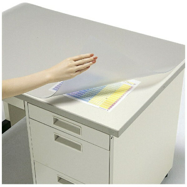 ●再生オレフィン系樹脂を使用し、環境に配慮した仕様です。●光の反射が少ない、目に配慮したグレアレスタイプです。●コピーのインキが付着しにくい、両面非転写タイプです。（コピー機・プリンタの種類およびご使用環境などの条件によりインキなどが転写する場合があります。）●端面に、汚れの侵入を防ぐコーティングをしています。【仕様】外寸法：1047・717仕様：S（下敷きなし）サイズ（JIS規格の天板寸法）：5号（1060・730）材質：再生オレフィン系樹脂