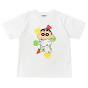 ファインプラス|FINE PLUS クレヨンしんちゃん しんちゃん&シロ Tシャツ Lサイズ ホワイト 22863167