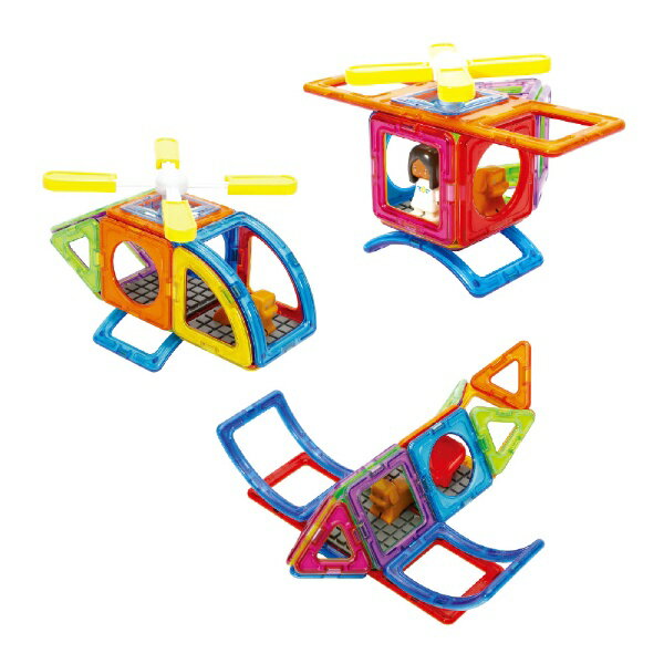 【エントリー最大3倍｜対象ユーザー限定 3/1まで】 ボーネルンド｜Borne Lund MF703015　マグ・フォーマー　エアクラフトセット28 ボーネルンド MF703015