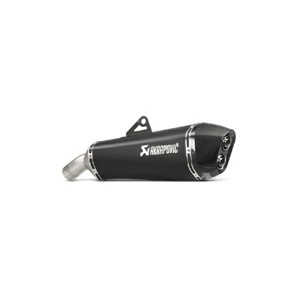 アクラポビッチ｜AKRAPOVIC スリップオンライン チタン ブラック EC F800R 09-19/GT 13-19 S-B8SO7-HZAABL