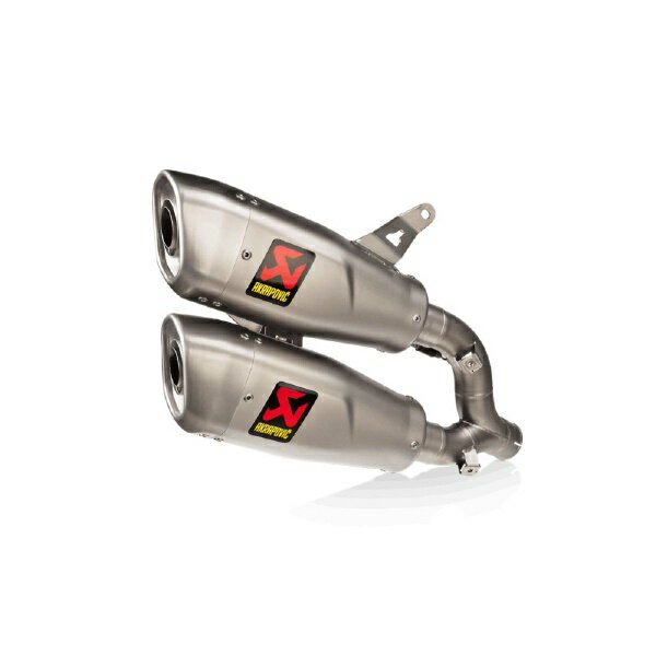 アクラポビッチ｜AKRAPOVIC スリップオンライン チタン EC/ECE MONSTER 22-23 S-D9SO17-HCQT