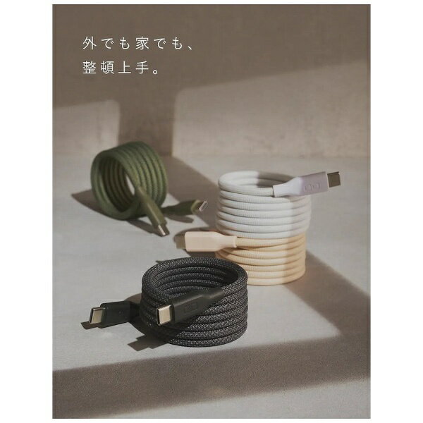 CIO�å����������� ���ѥ���륱���֥� Type-C to C Mate���顼 1m �饤�ȥ֥�å� CIO-NLSC30000-CC1-LBK