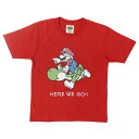 ファインプラス|FINE PLUS スーパーマリオ KIDS マリオ&ヨッシー Tシャツ 110cm レッド 22813559