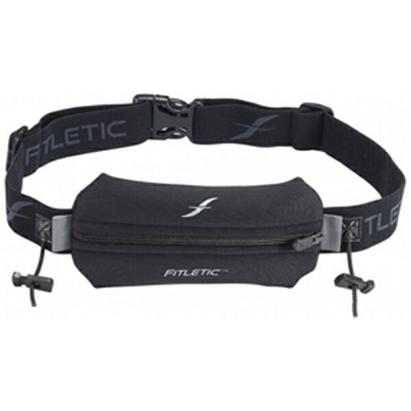 FITLETIC｜フィットレティック ランニング ウエストポーチ Neo Racing ネオレーシング ブラック N01RJ