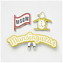 マンシングウェア|Munsingwear ゴルフマーカー マーカー イエロー MG4FAZ60M